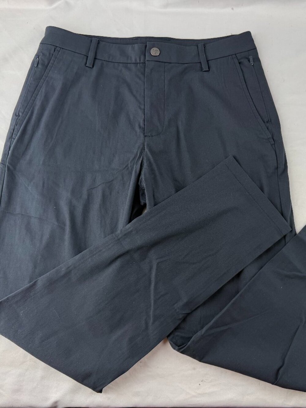 Birddogs Men's Pants 32x30 Charcoal Grey Stretch Performance Chino Dress Casual